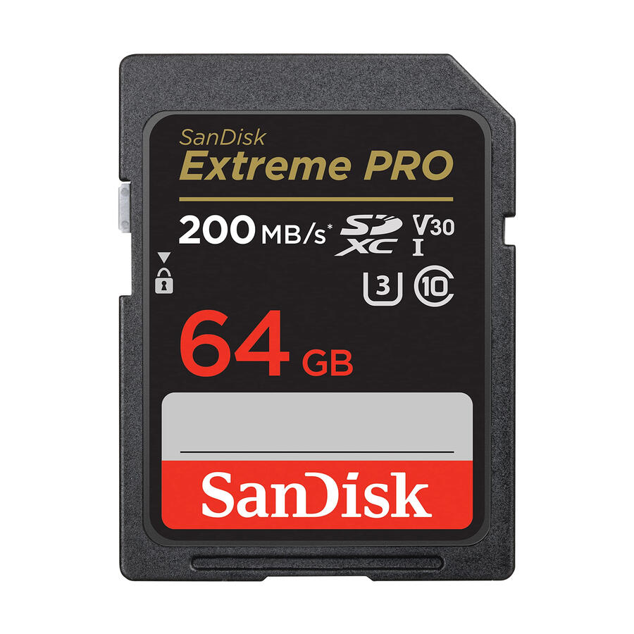 SanDisk 64GB Extreme PRO SDXC Card