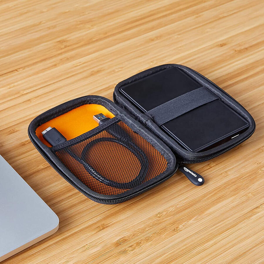 Amazon Basics External Hard Drive Case
